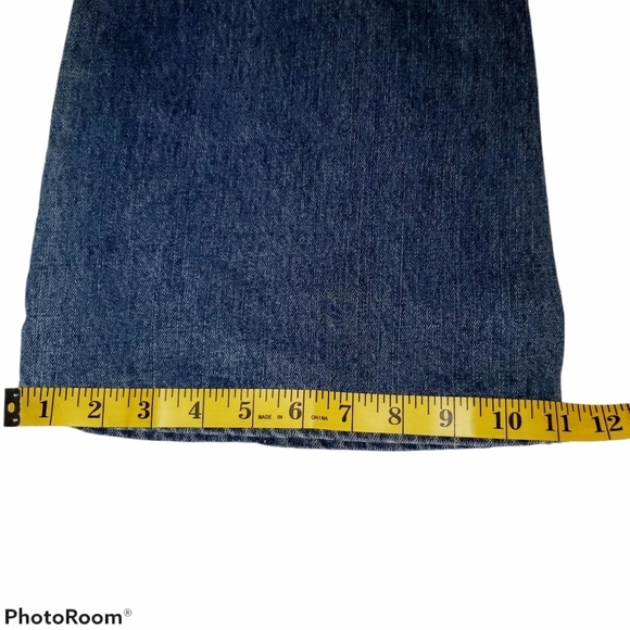 Tommy Hilfiger Wide Leg Low Rise Junior Jeans 405 - Picture 4 of 10